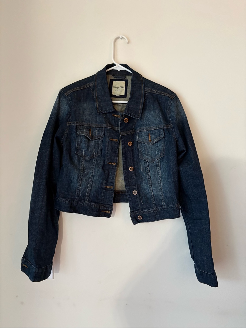 Heritage 1981 Dark Blue Denim Jacket